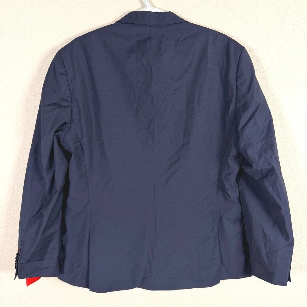 Hugo Boss Modern Fit Performance Super Flex Suit Jacket Blazer Mens 38S Blue NWT